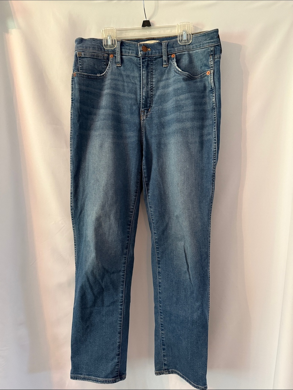 Madewell Faded Blue Stove Pipe Jeans Size 29